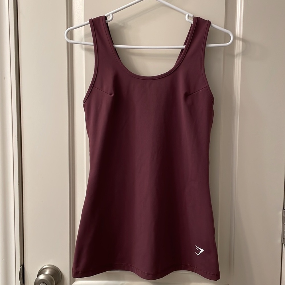 Gymshark Dreamy Vest Tank Winter Berry Size Small